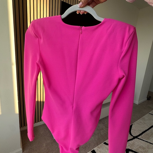 NWT ZARA pink bodysuit size Small - Picture 6 of 7